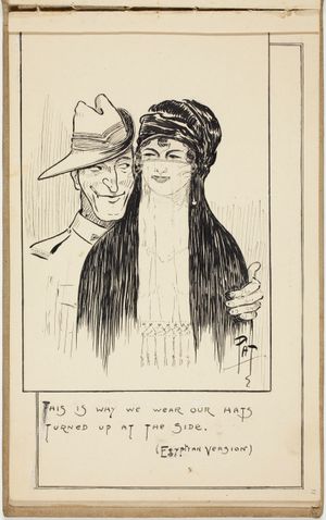 챙을 위로 접어 올린 버전의 유용성 (AIF)