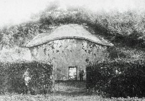 전전 하네지 조슈의 묘 (1933년 촬영)