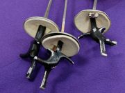 왼손잡이용 벨지언 피스톨 그립의 전자 플뢰레