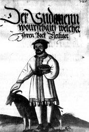 16세기 수도비아 서의 프루센 염소 제사 삽화