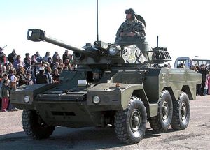 아르헨티나의 ERC-90 열병식.