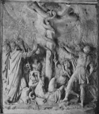 빌럼 판 덴 브뢰케의 예배당 그림 놋뱀을 쳐든 모세