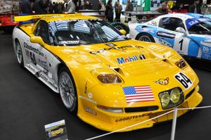 2023년 Rétromobile 전시회의 Corvette Racing C5-R