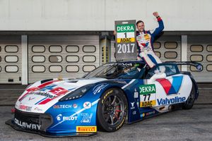 2017 ADAC GT 마스터즈 호켄하임링에서 열린 칼라웨이 컴페티션 레이스 팀의 C7 GT3-R