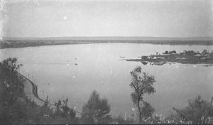 1918년의 스완강, 아직 개발되지 않은 밀 포인트 지역