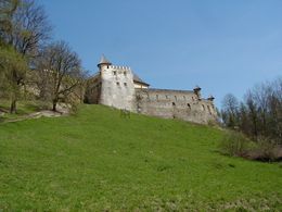 부지에서 바라본 성