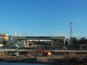 2014년 3월 철거되는 전시 센터