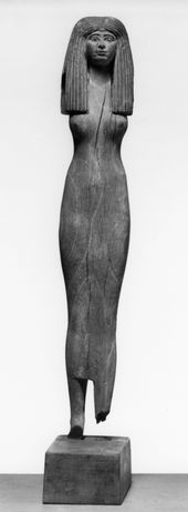 이집트 - 여성 무덤 조각상 - 월터스 2215