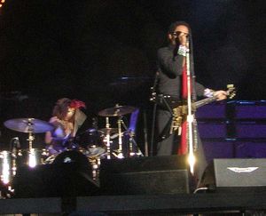 블랙맨, 2005년 3월 칠레에서 레니 크라비츠와 공연