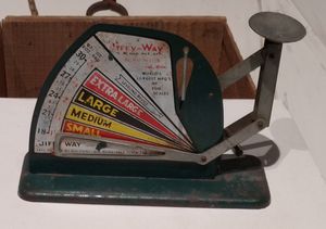 계란 등급을 매기는 저울