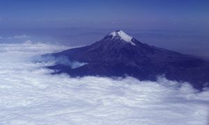 상공에서 본 오리사바 산