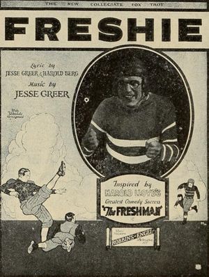 제시 그리어가 영화 홍보를 위해 작곡한 "프레쉬"의 악보 표지