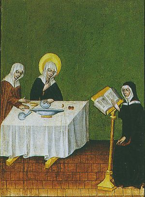 성 헤드비지스 제단의 장면 XXV