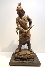 도쿄 국립 박물관에 있는 십이천장 중 하나