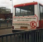 써클K 광고 버스