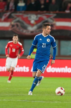 2015년 보스니아 헤르체고비나에서 뛰는 하지치