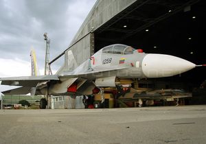 리베르타도르 기지의 베네수엘라 공군 수호이 Su-30MK2, 아라과