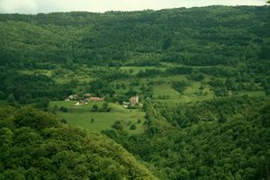 페지에르: 몽그리퐁 성의 모습