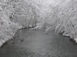 쁘지에 근처의 퓨랑 강