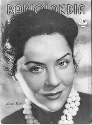 아멜리아 벤세가 Radiolandia 표지에 등장