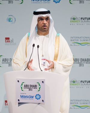 술탄 알 자베르}}, ADNOC 그룹의 최고 경영자 및 CEO