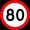 최고 시속 80km/h