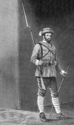 1890년 아프간 보병 병사