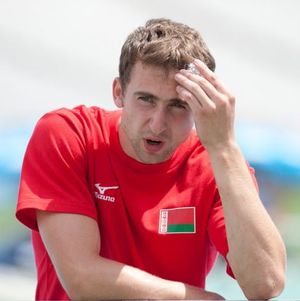 2010년 유럽 육상 선수권 대회에서 경기 중 장대가 부러진 안드레이 크라우찬카.