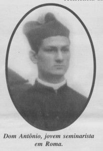 로마에서 신학생 시절의 안토니오