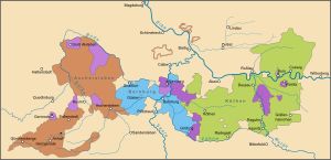 1259년 하인리히 1세의 아들들에게 분할된 안할트