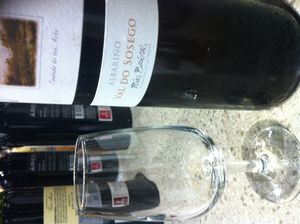 스페인산 알바리뇨 와인.