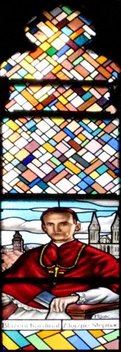 스테인드 글라스 in the Church of Virgin Mary of Lourdes in Rijeka