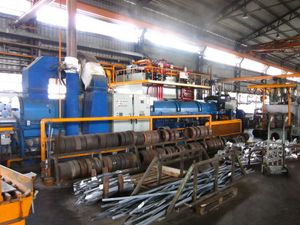 알루미늄 열간 압출 성형 설비