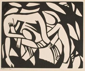 The Wrestlers, 애버딘 미술관.