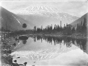 와일스가 촬영한 "Gausta"(가우스타토펜 산), 1910년 10월 1일