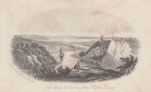 에이번 강에서 세번 강까지의 전망, 1842