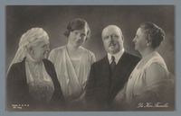 1929년 엠마, 율리아나, 하인리히, 빌헬미나