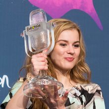 2013 유로비전 우승자 기자 회견에서의 드 포레스트