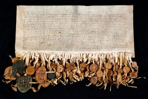 포메른의 에리크 대관식 서신.