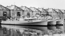 이탈리아 해군의 MS 보트 MS25 등