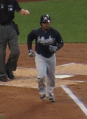 2016년 애틀랜타 브레이브스에서 활동하는 아이바르