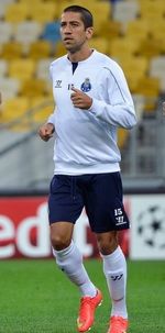 에반드루가 2014년 포르투에서 훈련하는 모습