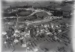 발터 미텔홀처의 300m 상공에서 촬영한 항공 사진 (1922년)