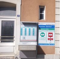 독일의 예슈테텐역에 위치한 스위스 세관 시설