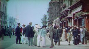 1912년경 크로노크롬 영화의 프레임