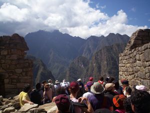 마추픽추 관광객