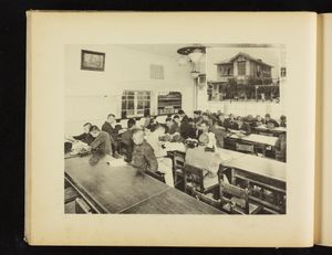 『오사카시 대관』에 실린 시립 도서관(시미즈다니 도서관) 사진