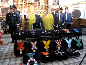 오토가 받은 훈장들