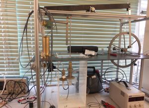 사우스햄턴 대학교에서 제작 및 테스트된 25W 실험용 응축 엔진