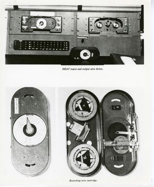 SEAC 자기 와이어 드라이브 및 카트리지